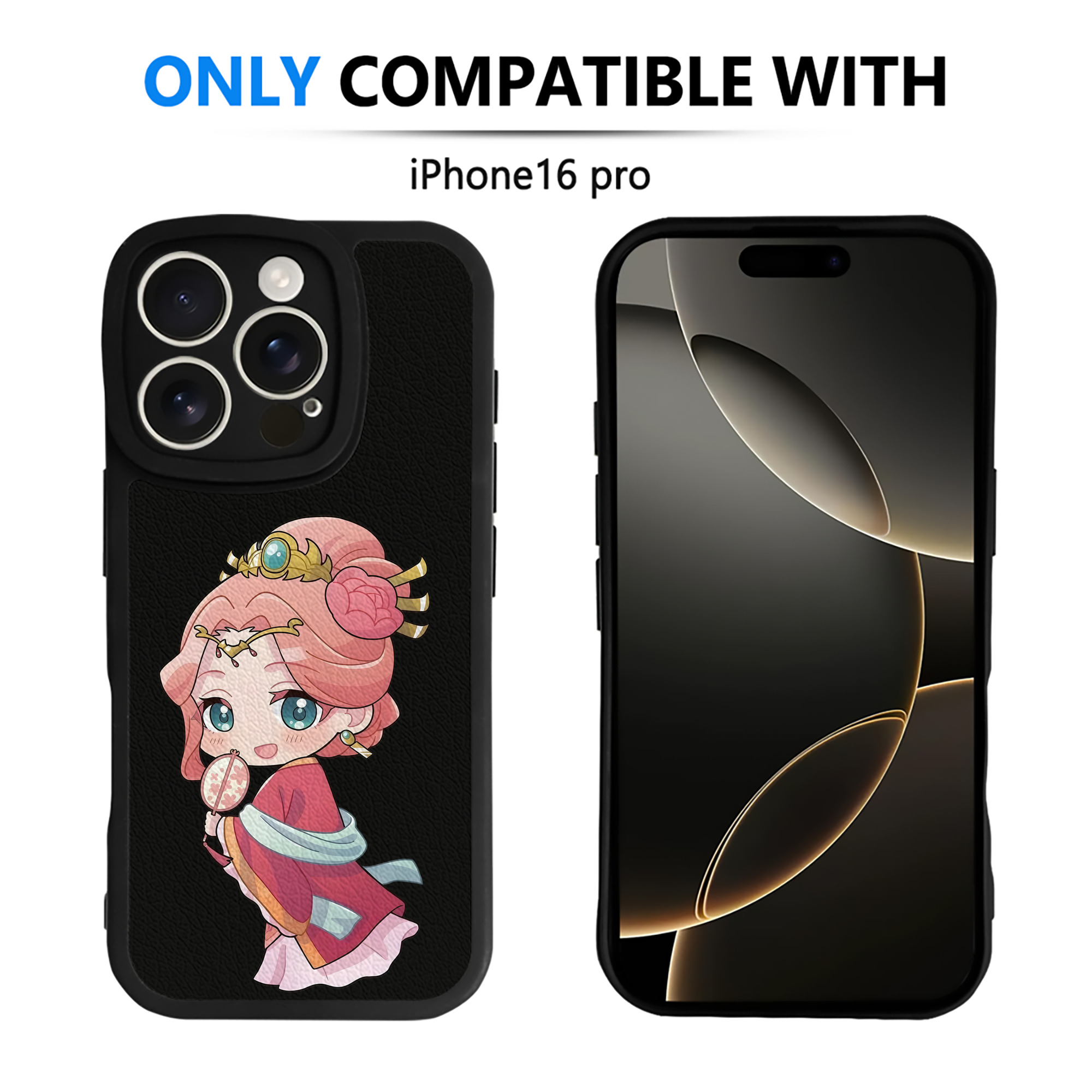 薬屋のひとりごと The Apothecary Diaries 【iPhone 16シリーズ対応】シリコンスマホケース（レザー調） 材質：シリコン